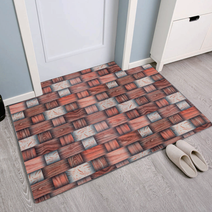 Tapis en PVC esthétique à motif géométrique