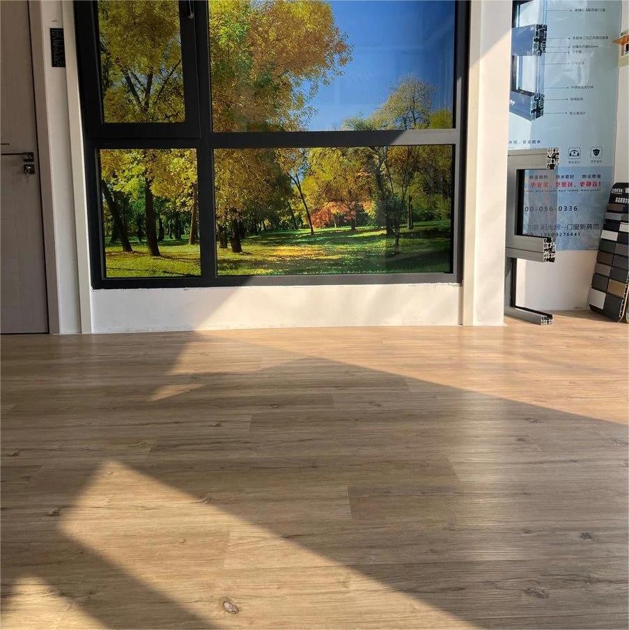 Plancher SPC à motif 3D pour hôtels